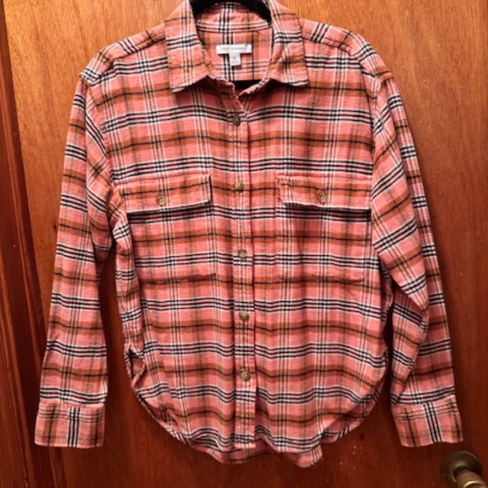 Free Assembly plaid shortie shacket size Medium